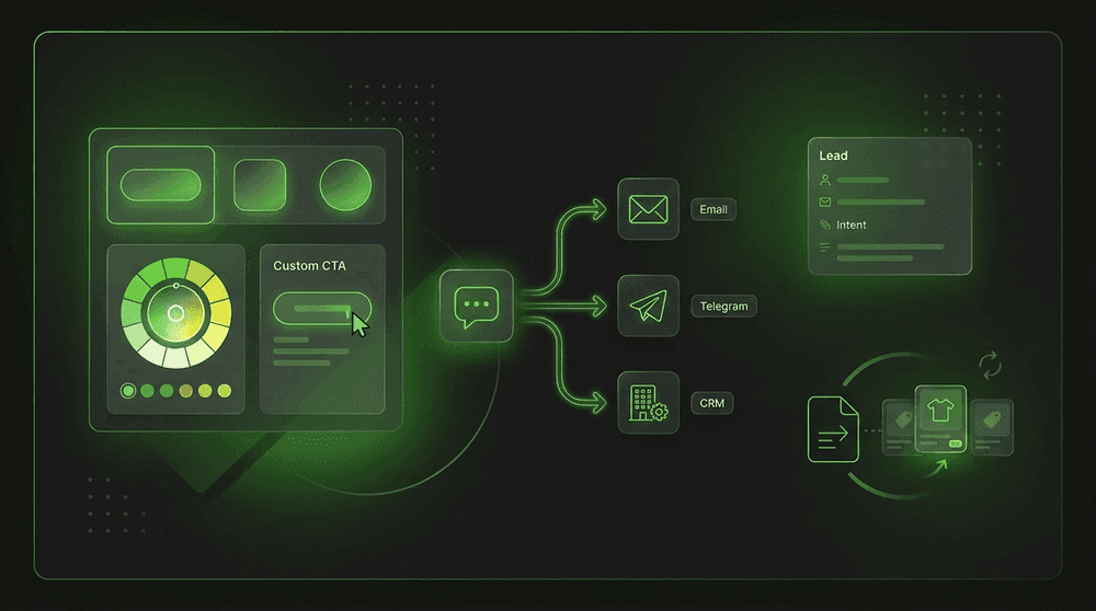 Update: More widget customization and smarter lead delivery